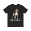 Beagle Lover Shirt, Vintage Dog Sketch Tee, Dog Lover Gift