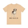 Beagle Lover Shirt, Vintage Dog Sketch Tee, Dog Lover Gift