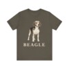 Beagle Lover Shirt, Vintage Dog Sketch Tee, Dog Lover Gift