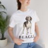 Beagle Lover Shirt, Vintage Dog Sketch Tee, Dog Lover Gift