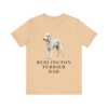 Bedlington Terrier Dad Shirt, Vintage Dog Sketch Tee, Dog Dad Gift Bedlington Terrier Dad Shirt, Vintage Dog Sketch Tee, Dog Dad Gift