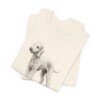 Bedlington Terrier Dad Shirt, Vintage Dog Sketch Tee, Dog Dad Gift Bedlington Terrier Dad Shirt, Vintage Dog Sketch Tee, Dog Dad Gift