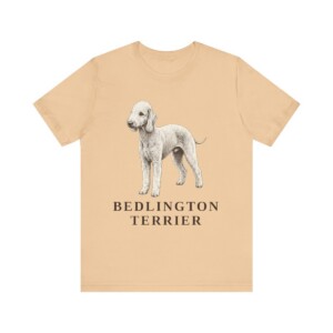 Bedlington Terrier Lover Shirt, Vintage Dog Sketch Tee, Dog Lover Gift