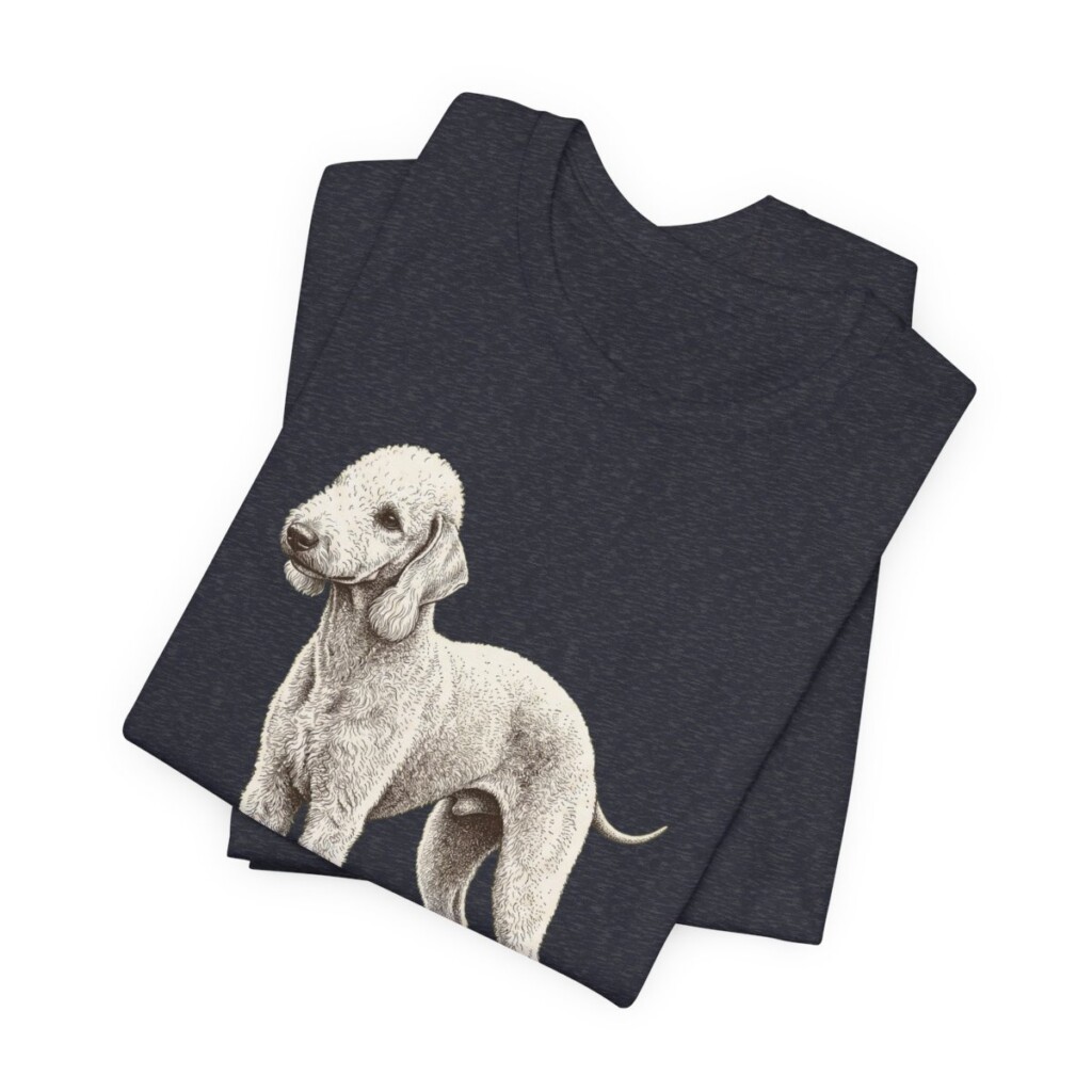 Bedlington Terrier Lover Shirt, Vintage Dog Sketch Tee, Dog Lover Gift Bedlington Terrier Lover Shirt, Vintage Dog Sketch Tee, Dog Lover Gift