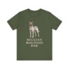 Belgian Malinois Dad Shirt, Vintage Dog Sketch Tee, Dog Dad Gift