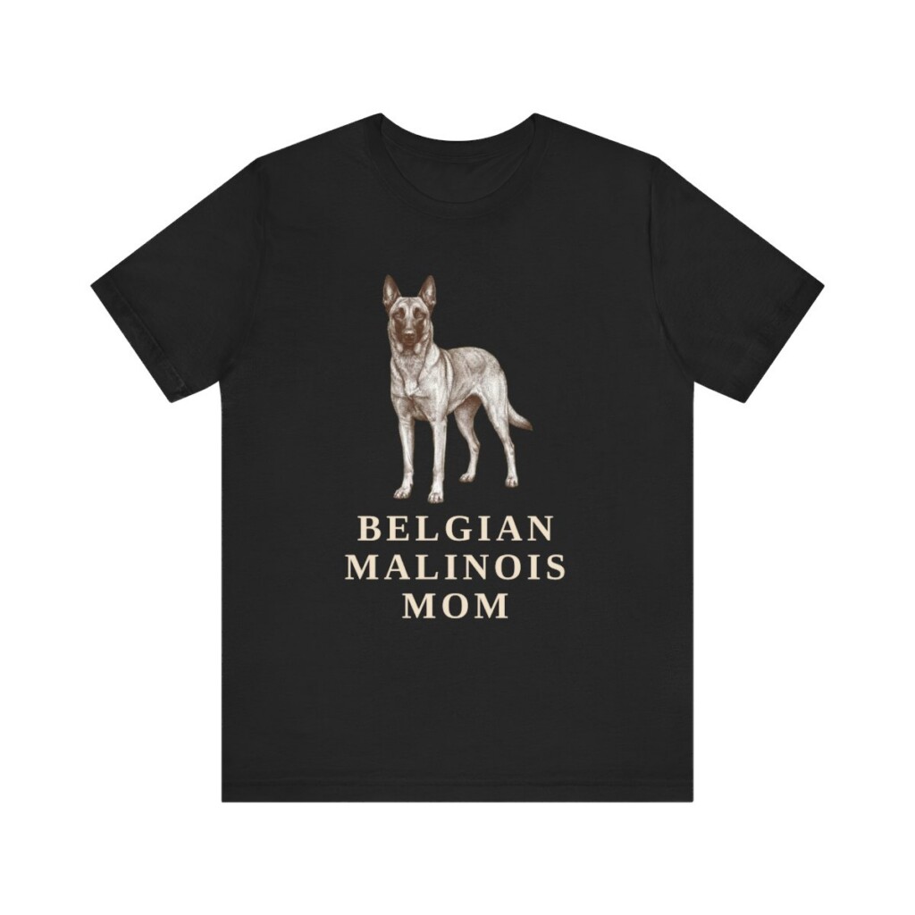 Belgian Malinois Mom Shirt, Vintage Dog Sketch Tee, Dog Mom Gift Belgian Malinois Mom Shirt, Vintage Dog Sketch Tee, Dog Mom Gift