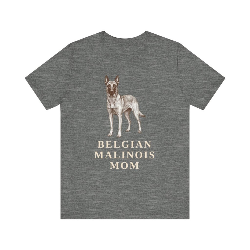 Belgian Malinois Mom Shirt, Vintage Dog Sketch Tee, Dog Mom Gift Belgian Malinois Mom Shirt, Vintage Dog Sketch Tee, Dog Mom Gift