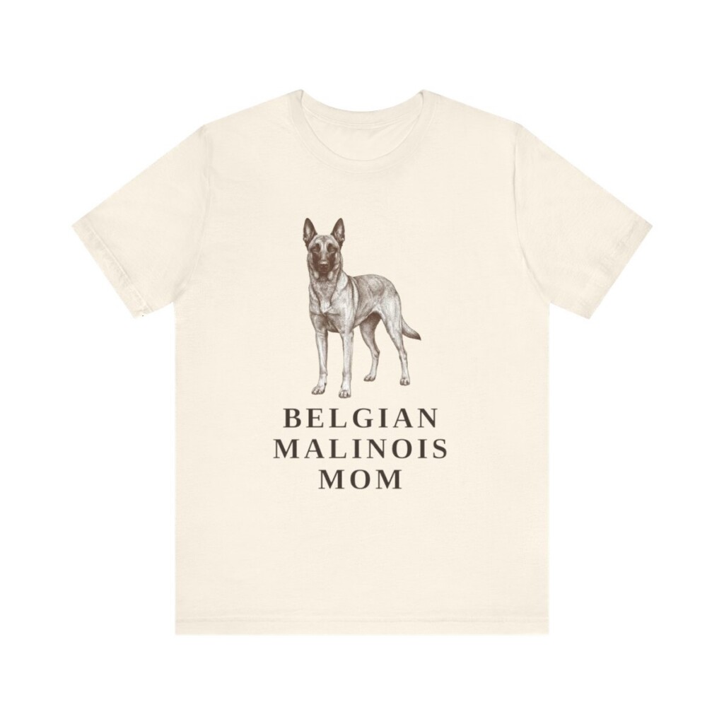 Belgian Malinois Mom Shirt, Vintage Dog Sketch Tee, Dog Mom Gift Belgian Malinois Mom Shirt, Vintage Dog Sketch Tee, Dog Mom Gift
