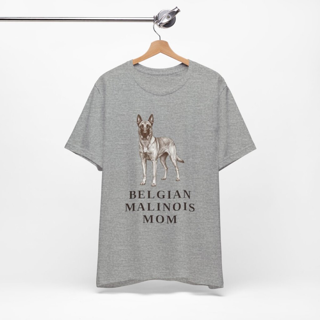 Belgian Malinois Mom Shirt, Vintage Dog Sketch Tee, Dog Mom Gift Belgian Malinois Mom Shirt, Vintage Dog Sketch Tee, Dog Mom Gift