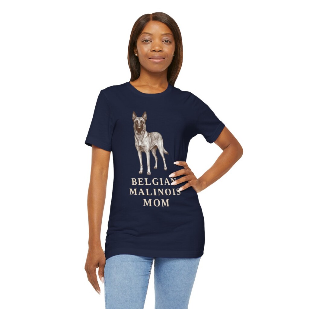 Belgian Malinois Mom Shirt, Vintage Dog Sketch Tee, Dog Mom Gift Belgian Malinois Mom Shirt, Vintage Dog Sketch Tee, Dog Mom Gift
