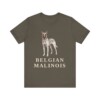 Belgian Malinois Lover Shirt, Vintage Dog Sketch Tee, Dog Lover Gift Belgian Malinois Lover Shirt, Vintage Dog Sketch Tee, Dog Lover Gift