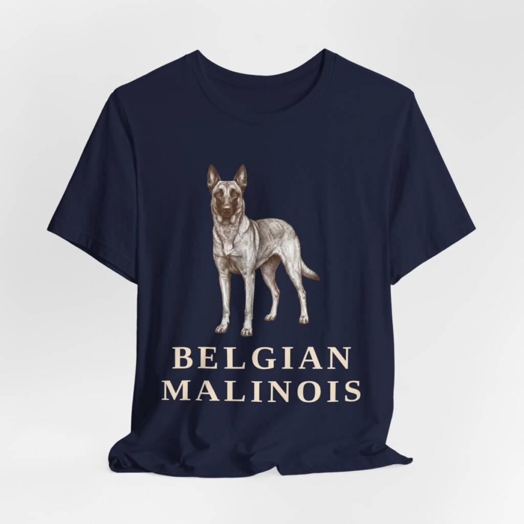 Belgian Malinois Lover Shirt, Vintage Dog Sketch Tee, Dog Lover Gift Belgian Malinois Lover Shirt, Vintage Dog Sketch Tee, Dog Lover Gift