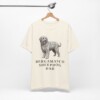 Bergamasco Sheepdog Dad Shirt, Vintage Dog Sketch Tee, Dog Dad Gift
