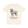 Bergamasco Sheepdog Lover Shirt, Vintage Dog Sketch Tee, Dog Lover Gift