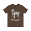 Bergamasco Sheepdog Lover Shirt, Vintage Dog Sketch Tee, Dog Lover Gift