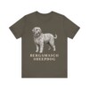 Bergamasco Sheepdog Lover Shirt, Vintage Dog Sketch Tee, Dog Lover Gift