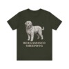 Bergamasco Sheepdog Lover Shirt, Vintage Dog Sketch Tee, Dog Lover Gift
