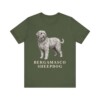 Bergamasco Sheepdog Lover Shirt, Vintage Dog Sketch Tee, Dog Lover Gift
