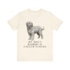 Bergamasco Sheepdog Humor Shirt, Vintage Dog Sketch Tee, Dog Humor Gift