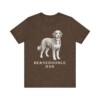 Bernedoodle Dad Shirt, Vintage Dog Sketch Tee, Dog Dad Gift