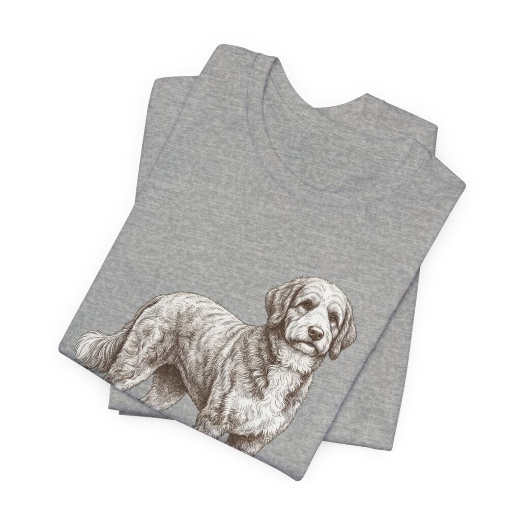 Bernedoodle Mom Shirt, Vintage Dog Sketch Tee, Dog Mom Gift