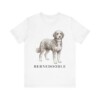 Bernedoodle Lover Shirt, Vintage Dog Sketch Tee, Dog Lover Gift