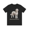 Bernedoodle Lover Shirt, Vintage Dog Sketch Tee, Dog Lover Gift