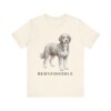 Bernedoodle Lover Shirt, Vintage Dog Sketch Tee, Dog Lover Gift