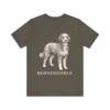 Bernedoodle Lover Shirt, Vintage Dog Sketch Tee, Dog Lover Gift