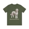Bernedoodle Lover Shirt, Vintage Dog Sketch Tee, Dog Lover Gift