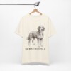 Bernedoodle Lover Shirt, Vintage Dog Sketch Tee, Dog Lover Gift