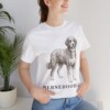 Bernedoodle Lover Shirt, Vintage Dog Sketch Tee, Dog Lover Gift