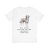 Bernedoodle Humor Shirt, Vintage Dog Sketch Tee, Dog Humor Gift