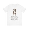 Bernese Mountain Dog Dad Shirt, Vintage Dog Sketch Tee, Dog Dad Gift