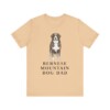 Bernese Mountain Dog Dad Shirt, Vintage Dog Sketch Tee, Dog Dad Gift