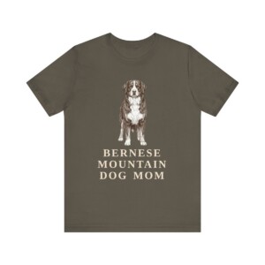 Bernese Mountain Dog Mom Shirt, Vintage Dog Sketch Tee, Dog Mom Gift