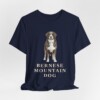Bernese Mountain Dog Lover Shirt, Vintage Dog Sketch Tee, Dog Lover Gift
