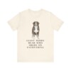 Bernese Mountain Dog Humor Shirt, Vintage Dog Sketch Tee, Dog Humor Gift