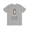 Bernese Mountain Dog Humor Shirt, Vintage Dog Sketch Tee, Dog Humor Gift