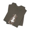Bernese Mountain Dog Humor Shirt, Vintage Dog Sketch Tee, Dog Humor Gift