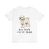 Bichon Frise Dad Shirt, Vintage Dog Sketch Tee, Dog Dad Gift Bichon Frise Dad Shirt, Vintage Dog Sketch Tee, Dog Dad Gift