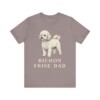 Bichon Frise Dad Shirt, Vintage Dog Sketch Tee, Dog Dad Gift Bichon Frise Dad Shirt, Vintage Dog Sketch Tee, Dog Dad Gift