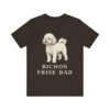 Bichon Frise Dad Shirt, Vintage Dog Sketch Tee, Dog Dad Gift Bichon Frise Dad Shirt, Vintage Dog Sketch Tee, Dog Dad Gift