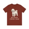 Bichon Frise Dad Shirt, Vintage Dog Sketch Tee, Dog Dad Gift Bichon Frise Dad Shirt, Vintage Dog Sketch Tee, Dog Dad Gift