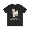 Bichon Frise Dad Shirt, Vintage Dog Sketch Tee, Dog Dad Gift Bichon Frise Dad Shirt, Vintage Dog Sketch Tee, Dog Dad Gift