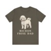 Bichon Frise Dad Shirt, Vintage Dog Sketch Tee, Dog Dad Gift Bichon Frise Dad Shirt, Vintage Dog Sketch Tee, Dog Dad Gift