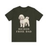 Bichon Frise Dad Shirt, Vintage Dog Sketch Tee, Dog Dad Gift Bichon Frise Dad Shirt, Vintage Dog Sketch Tee, Dog Dad Gift