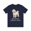 Bichon Frise Dad Shirt, Vintage Dog Sketch Tee, Dog Dad Gift Bichon Frise Dad Shirt, Vintage Dog Sketch Tee, Dog Dad Gift