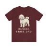 Bichon Frise Dad Shirt, Vintage Dog Sketch Tee, Dog Dad Gift Bichon Frise Dad Shirt, Vintage Dog Sketch Tee, Dog Dad Gift