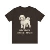 Bichon Frise Mom Shirt, Vintage Dog Sketch Tee, Dog Mom Gift Bichon Frise Mom Shirt, Vintage Dog Sketch Tee, Dog Mom Gift